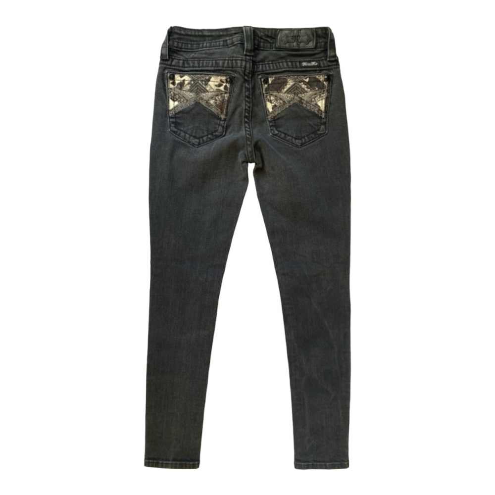 Miss Me Skinny Jeans Style no: MY736253 Color: BLK 01 Inseam 30‎